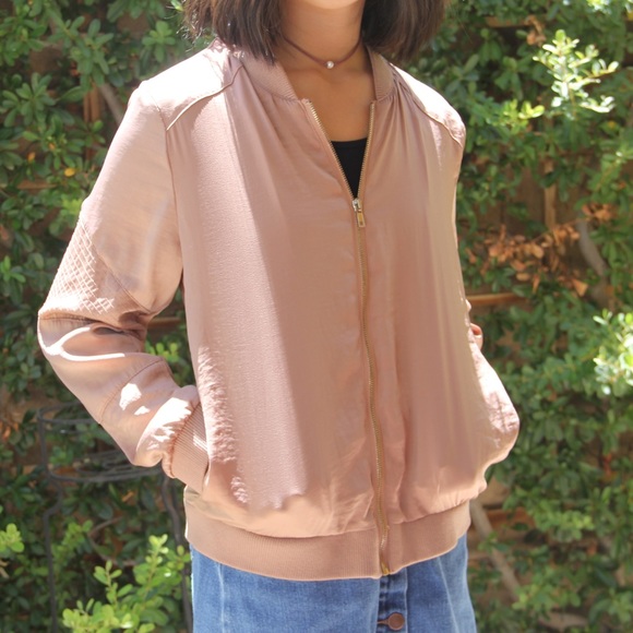 pink bomber jacket - Picture 4 of 4